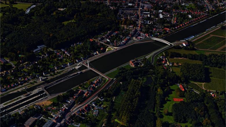 plan locatie nieuwe bruggen