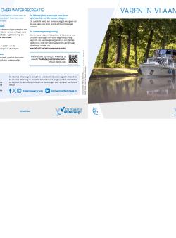 Folder varen in Vlaanderen