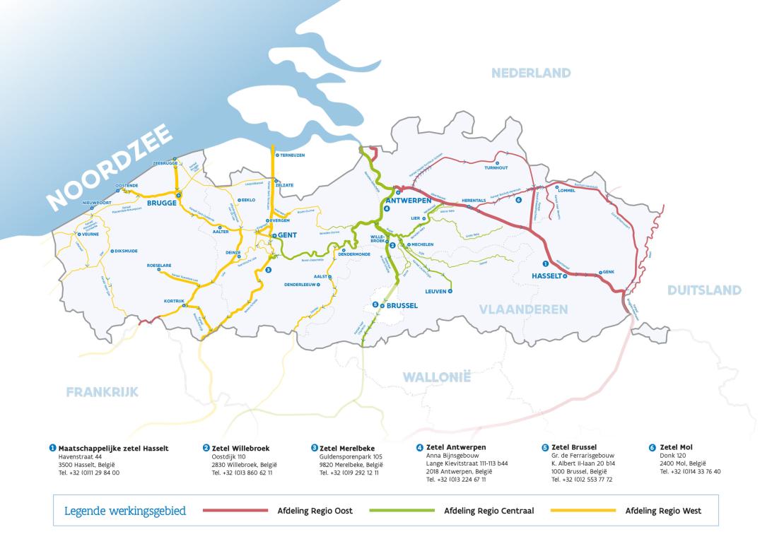 Organogram | De Vlaamse Waterweg